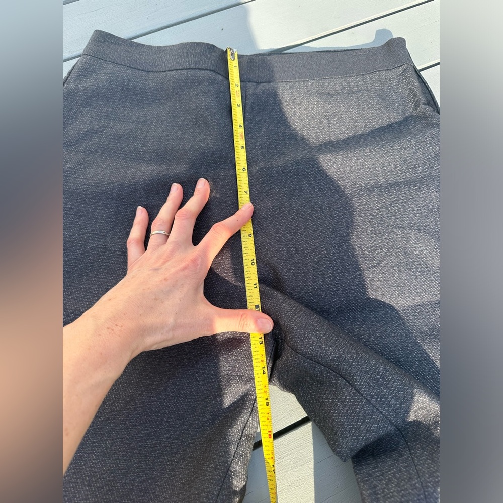 H&M linen high waisted pants cropped - Picture 6 of 13